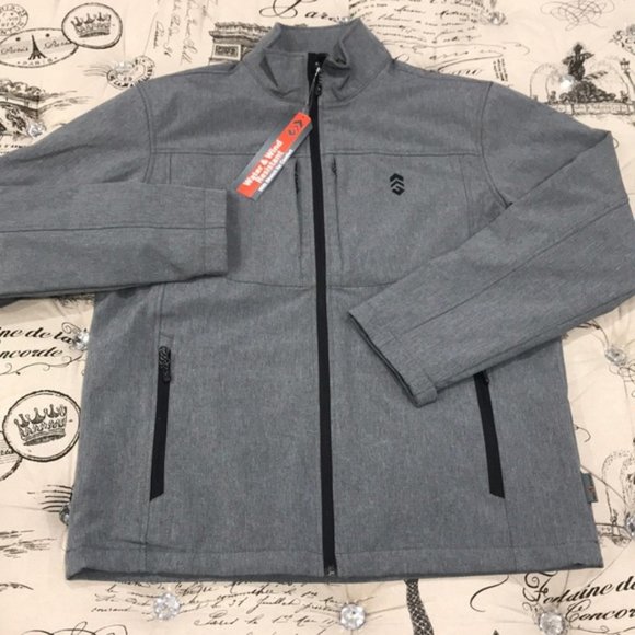 Free Country Piece Dye Super Soft Shell Front Zip - Picture 3 of 8